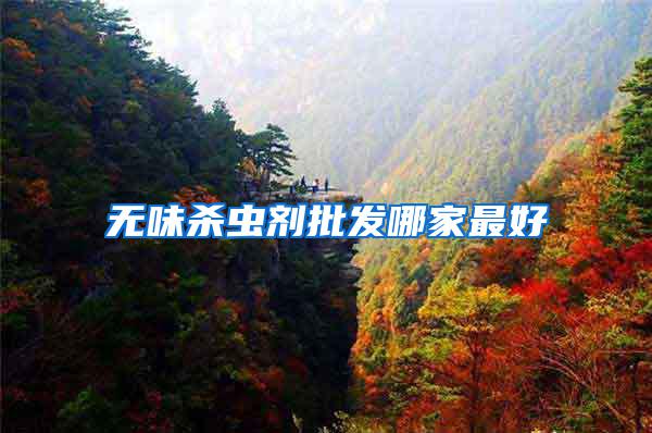 無味殺蟲劑批發(fā)哪家最好