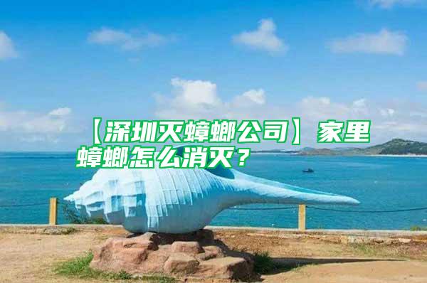 【深圳滅蟑螂公司】家里蟑螂怎么消滅？