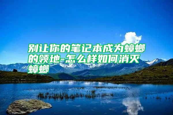 別讓你的筆記本成為蟑螂的領(lǐng)地-怎么樣如何消滅蟑螂