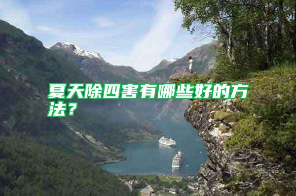 夏天除四害有哪些好的方法？