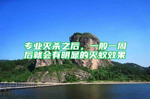專業滅殺之后，一般一周后就會有明顯的滅蟻效果