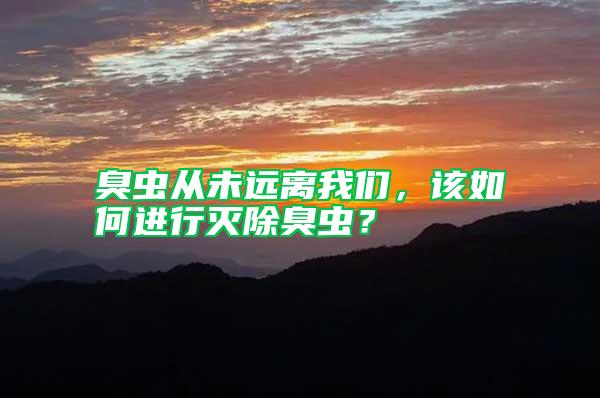 臭蟲(chóng)從未遠(yuǎn)離我們，該如何進(jìn)行滅除臭蟲(chóng)？