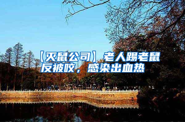 【滅鼠公司】老人踢老鼠反被咬，感染出血熱