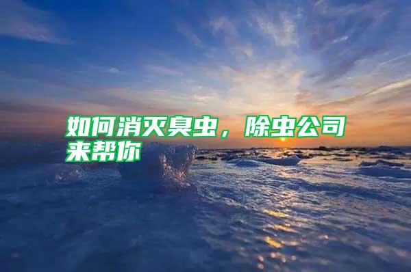 如何消滅臭蟲，除蟲公司來(lái)幫你