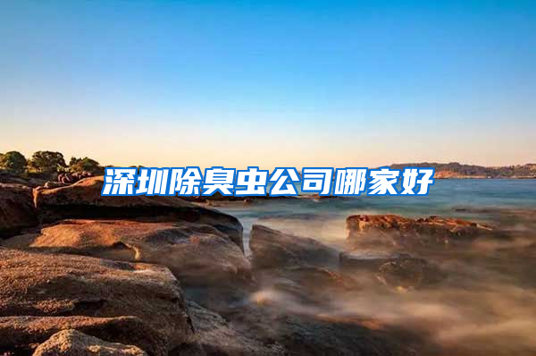 深圳除臭蟲公司哪家好